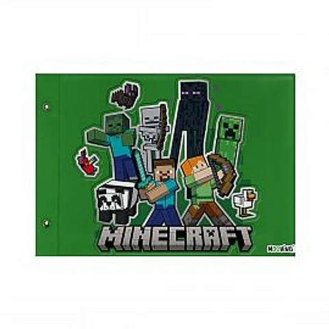 Carpeta Mooving N°5 Dibujo C/cordon Minecraft (1004248)