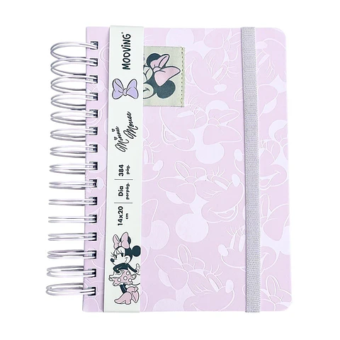 Agenda Mooving 2026 Minnie Mouse 14x20 DÍa Por Pagina (1418131)
