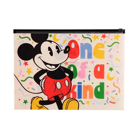Sobre Mooving  A4 Con Cierre Zip Mickey Mouse (2532170402)