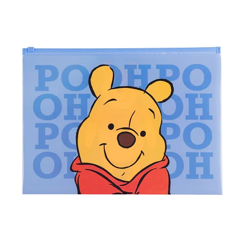 Sobre Mooving  A4 Con Cierre Zip Winnie The Pooh (1222170402)