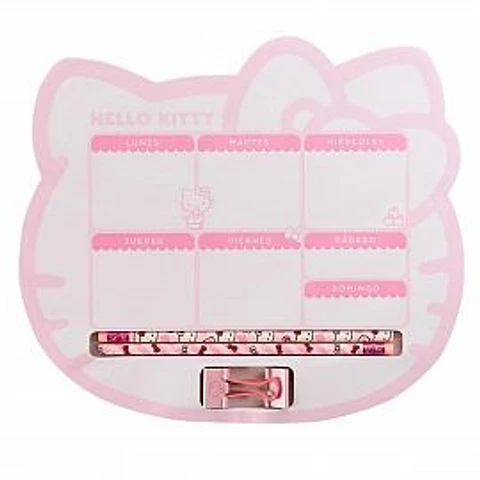 Planner Semanal Mooving Hello Kitty Con Accesorios (1652120401)