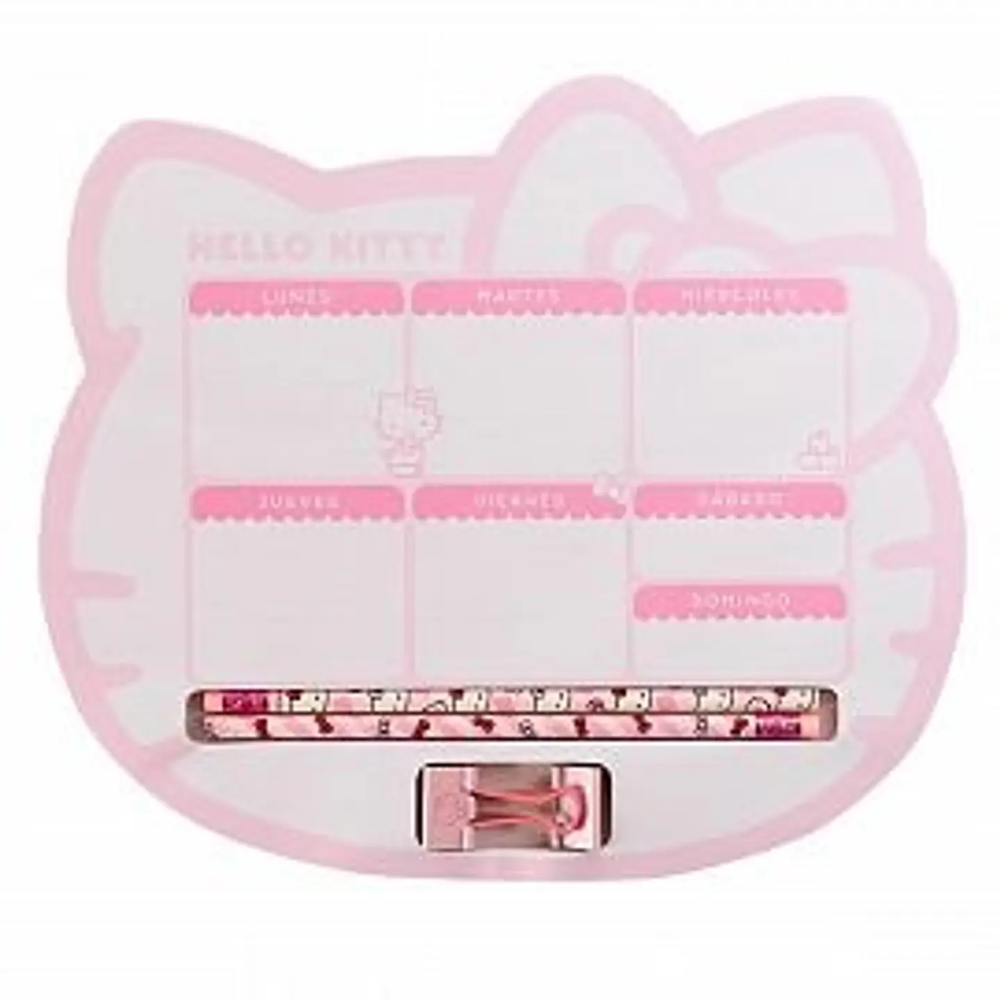 Planner Semanal Mooving Hello Kitty Con Accesorios (1652120401) 1