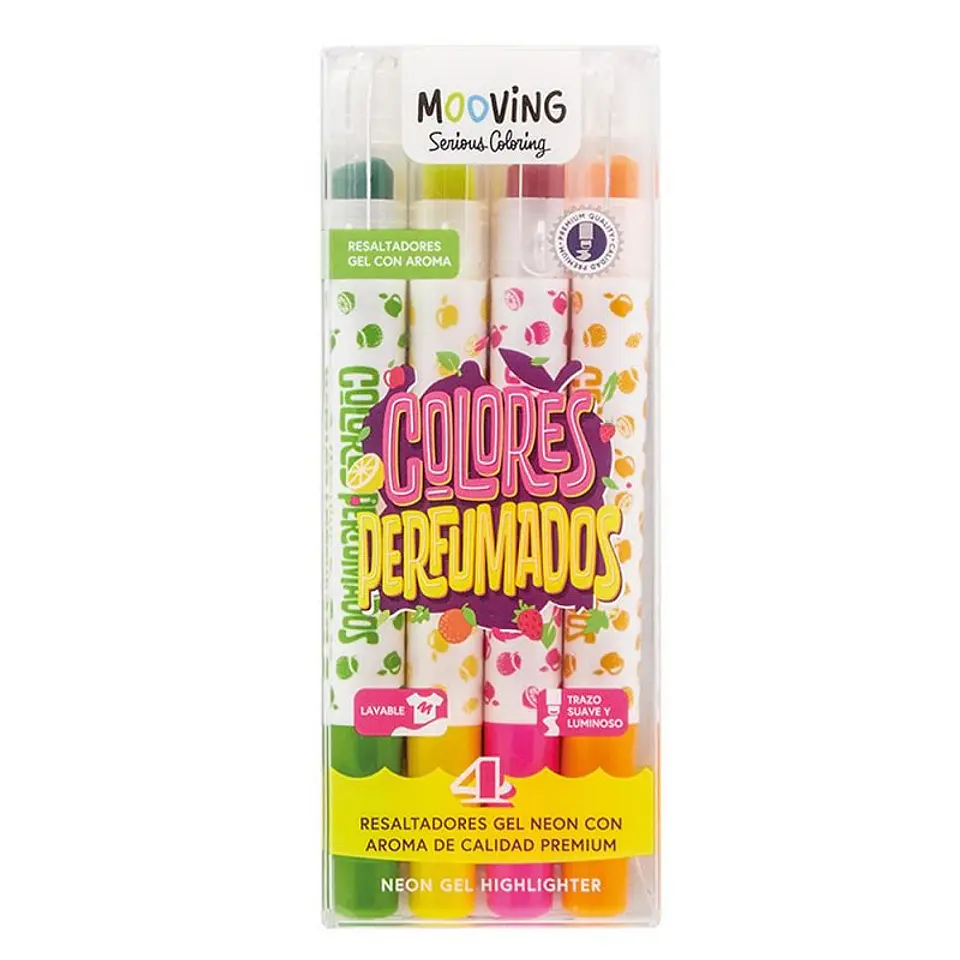 Resaltador Mooving Gel Con Aroma X 4u. (3051704) 1