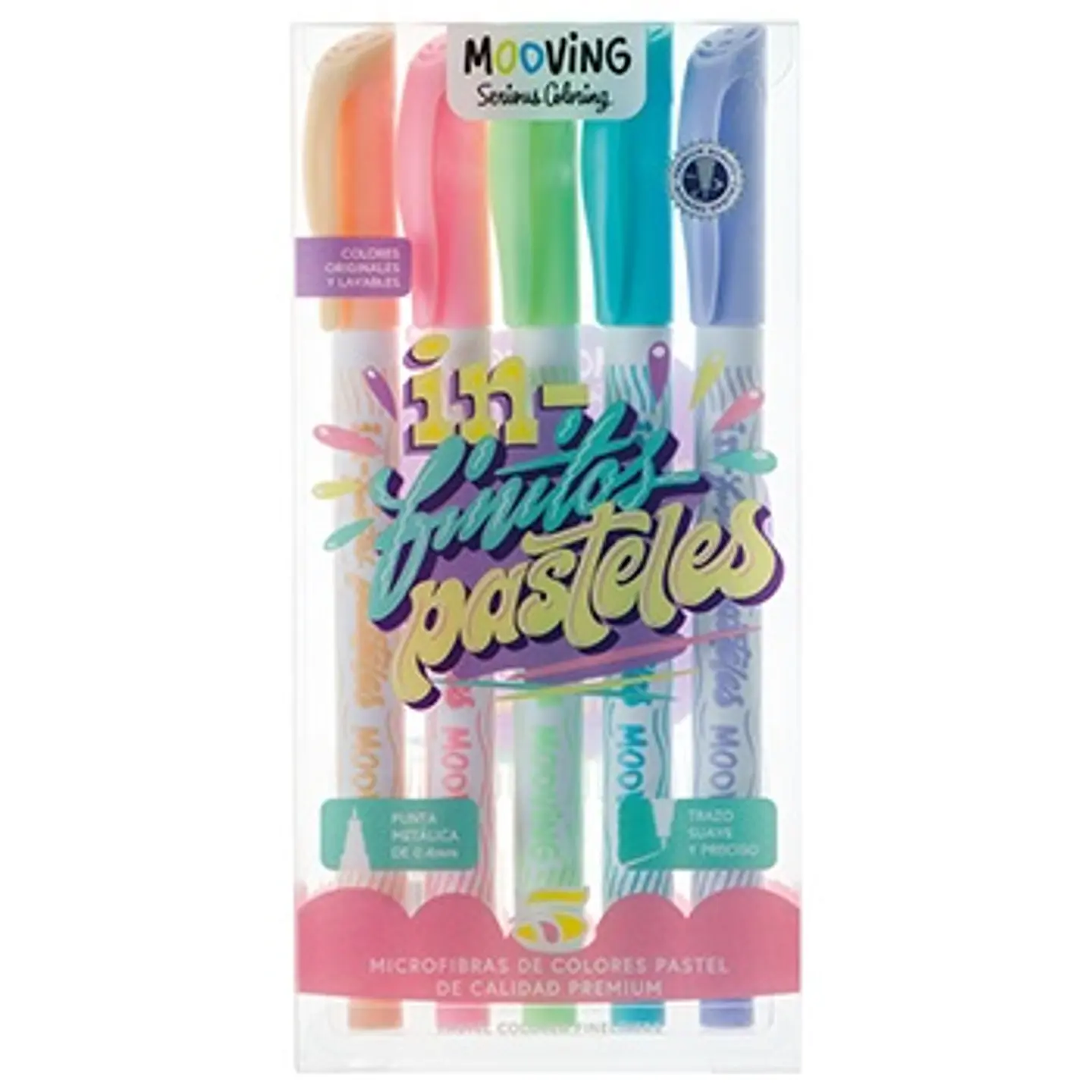 Microfibra Mooving X5u. Pastel (3041105) 1