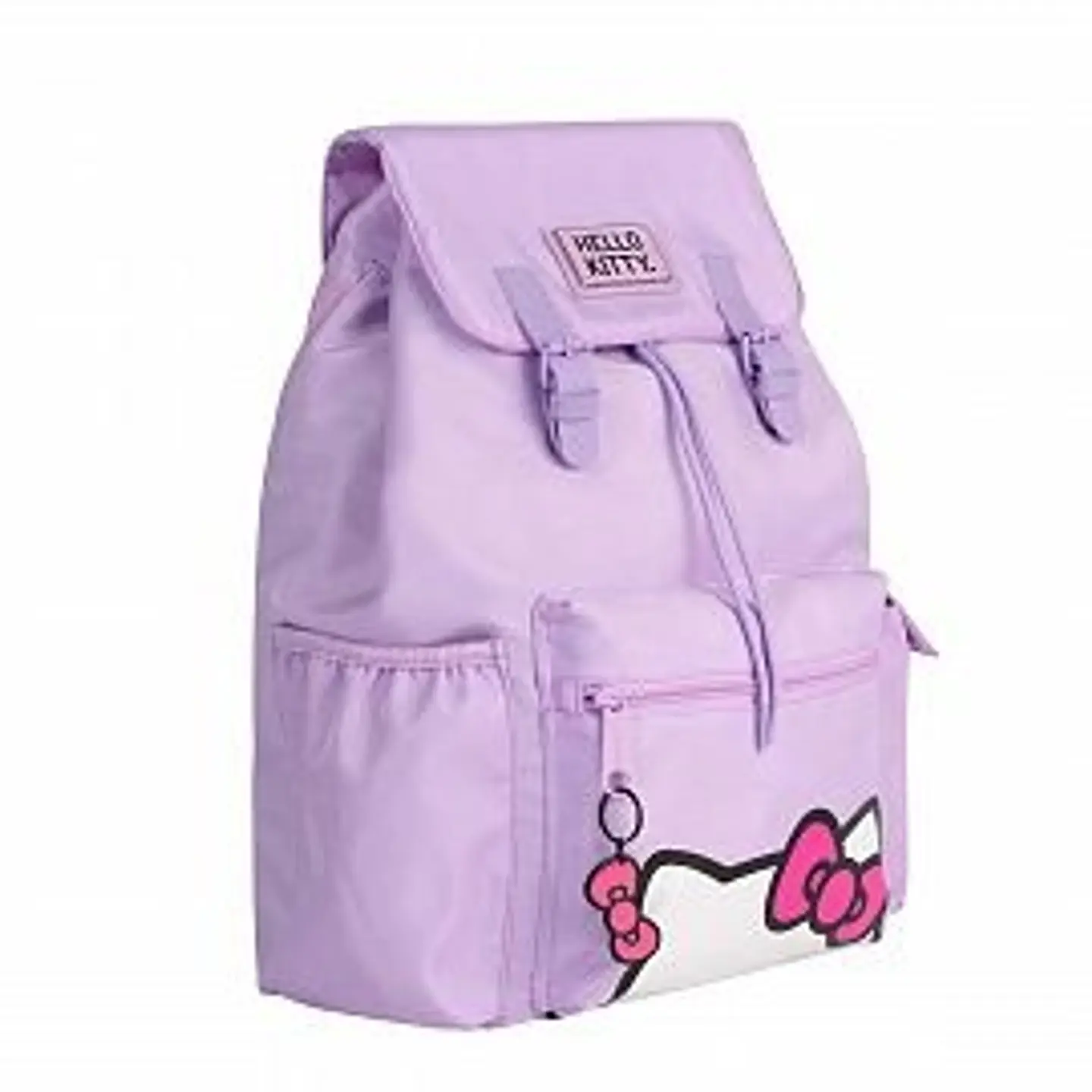 Mochila Mooving Hello Kitty Lila Espalda 18