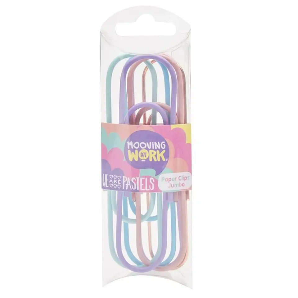 Paper Clips Mooving Pastel Jumbo X6u (2102010405) 1