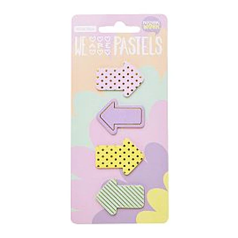 Banderitas Mooving Pastel Sticky Flechas 4 X 25hjs (2102100507)