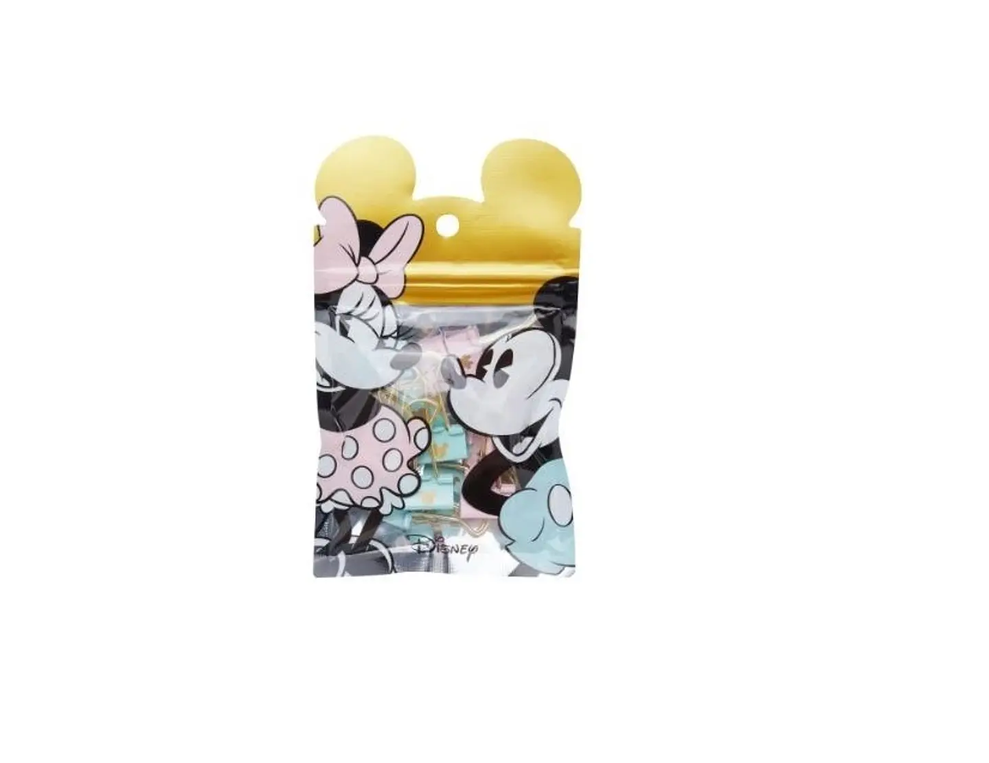 Binder Mooving Clips Mickey & Minnie 19 Mm X 12u. (216-2020101) 1