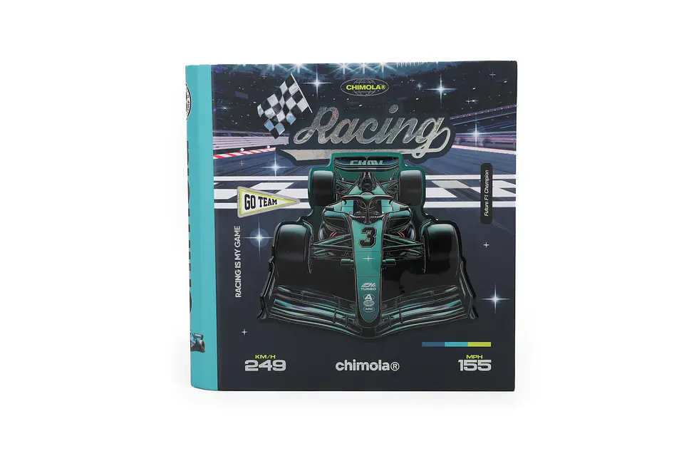 Carpeta Chimola 3x40 Racing Car (st07) 1