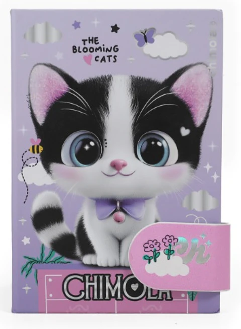 Libreta Chimola Cat 12.5x18cm A5 (st33)