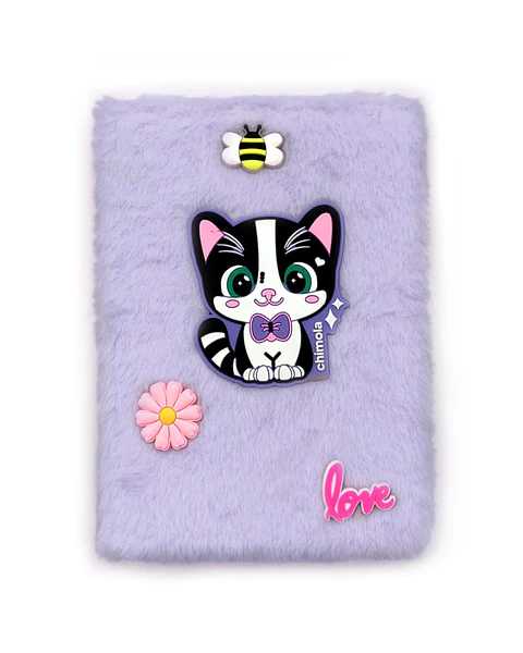 Cuaderno Chimola Teddy Cat A5 Rayado (st38)