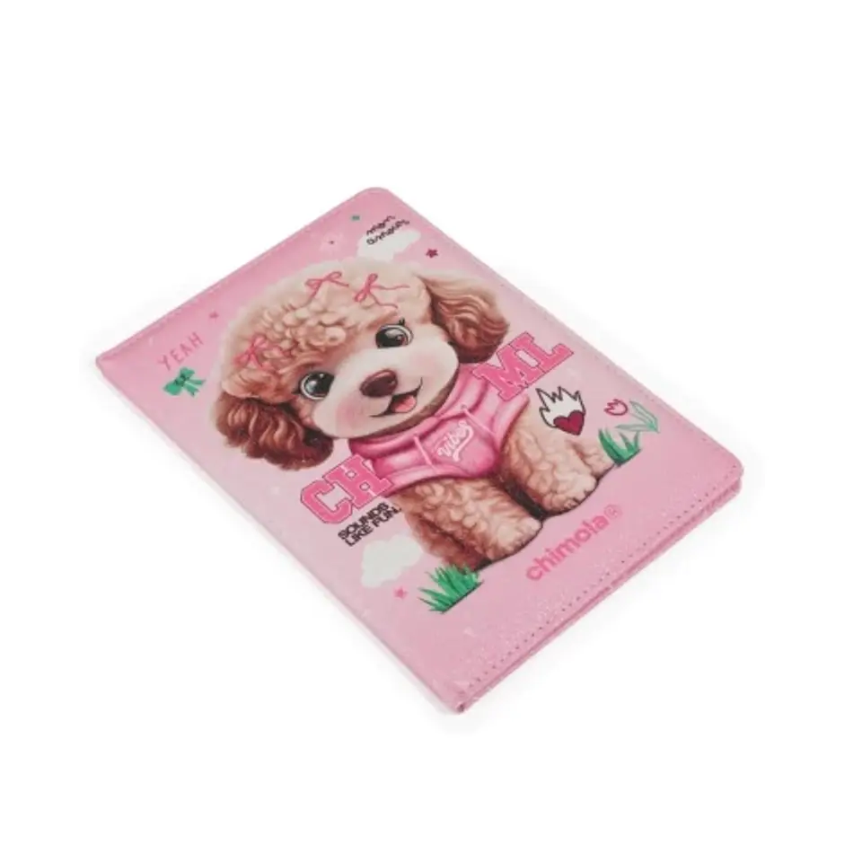Libreta Chimola Glitter Poodle A5 Rayado (st25) 1