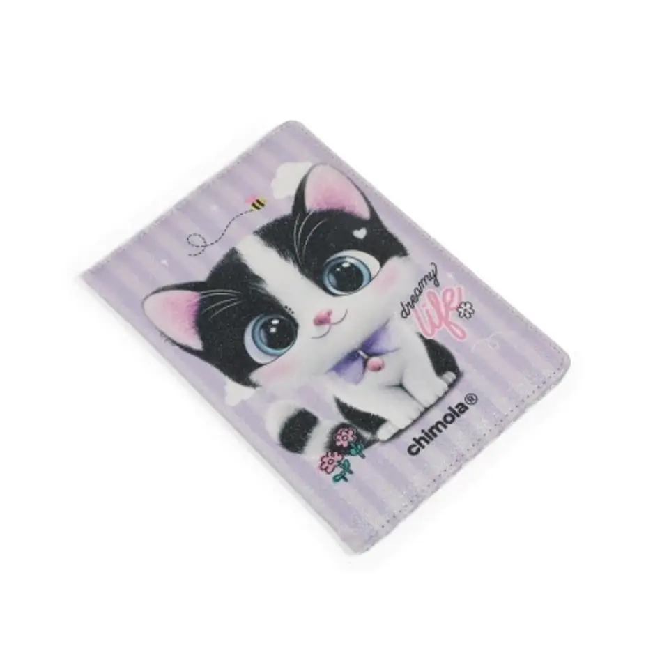 Libreta Chimola Glitter Cat A5 Rayado (st23) 1