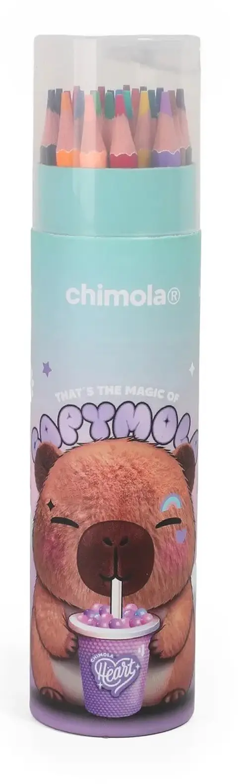 Set De Lapices Chimola Capymola X24u (st62)