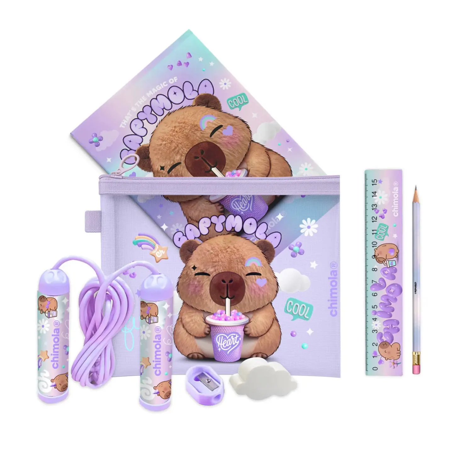 Set Escolar Chimola Capymola (st47) 1