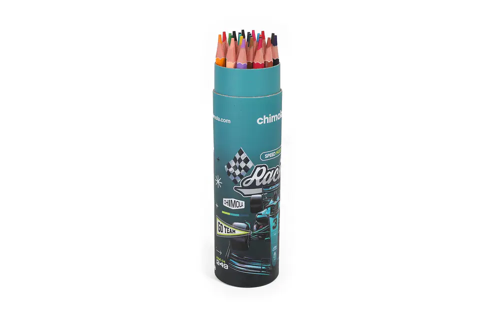 Set De Lapices Chimola Racing Car X24u (st67) 1