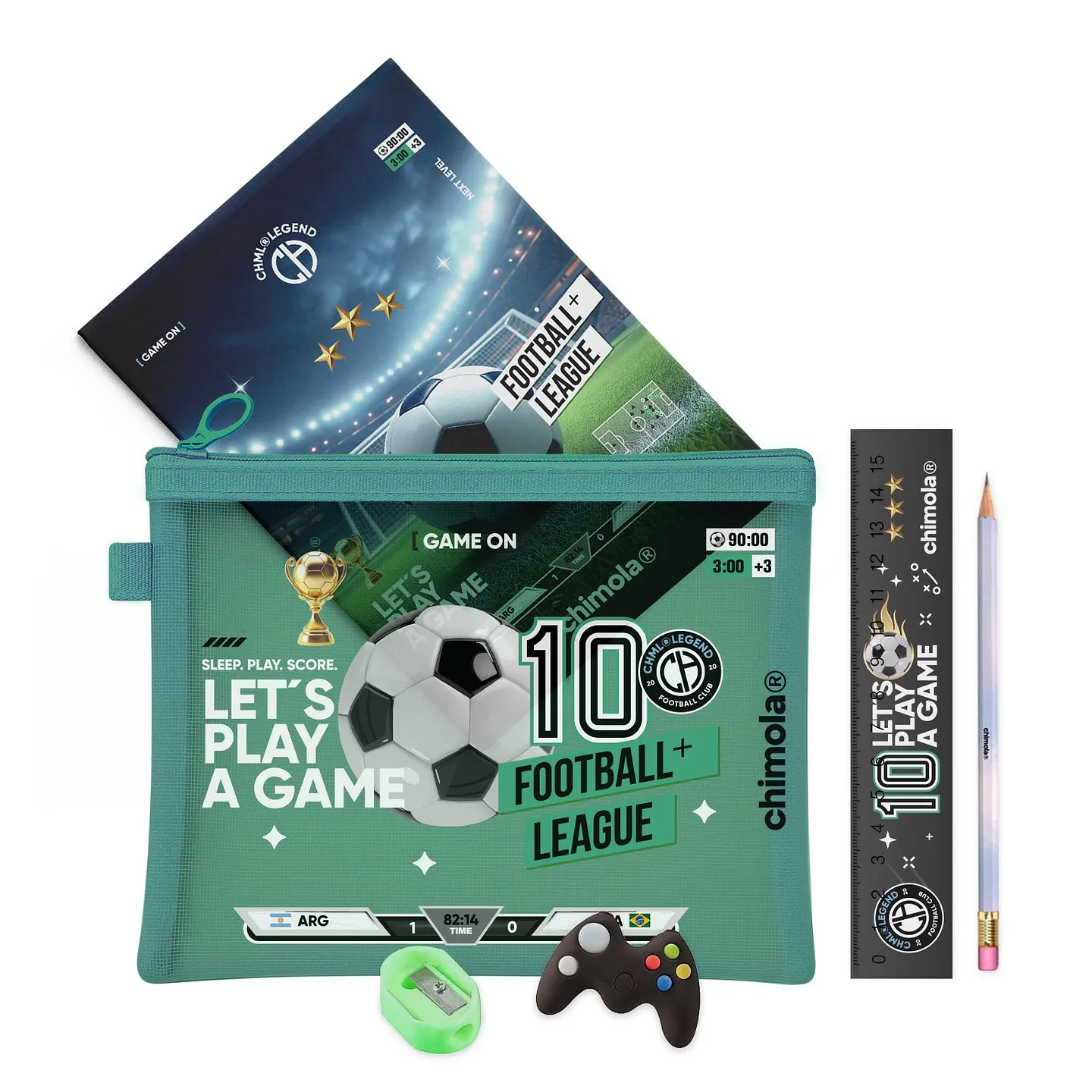 Set Escolar Chimola Futbol Game (st89) 1