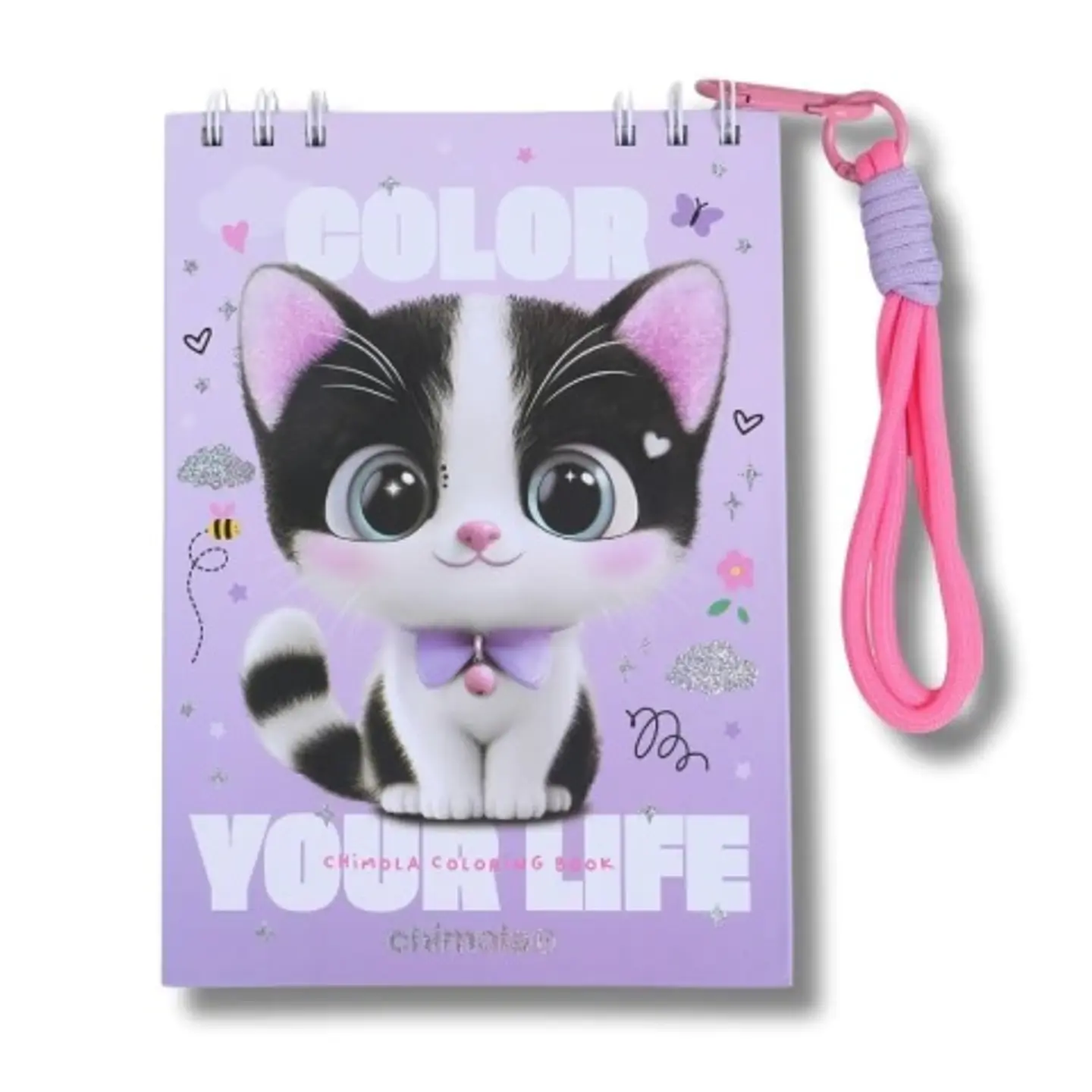 Cuaderno Chimola Coloring Cat (st108) 1