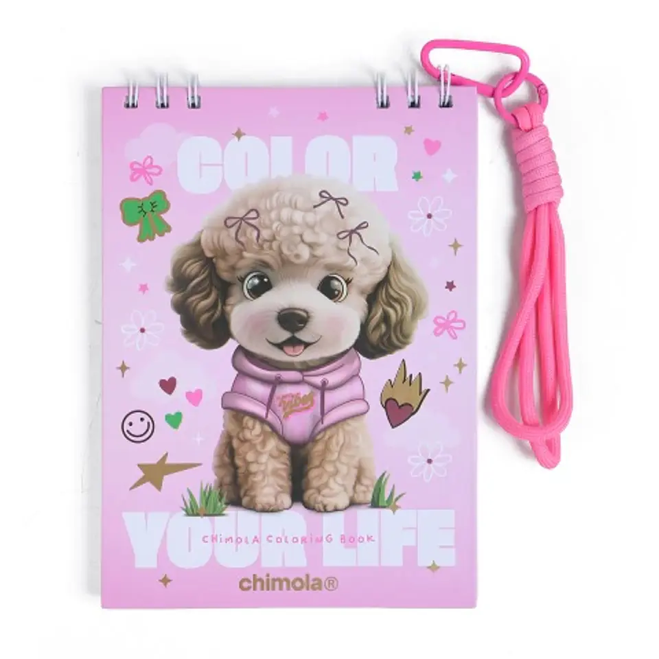 Cuaderno Chimola Coloring Poodle (st110) 1