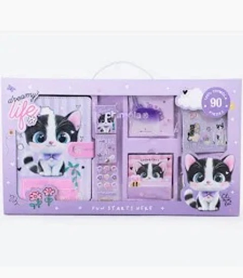 Set Chimola Stationery Joy Cat (st113)