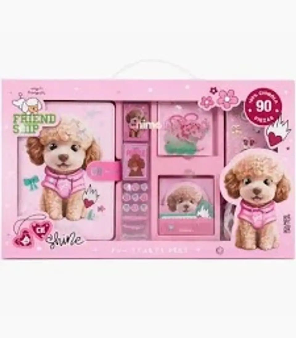 Set Chimola Stationery Joy Poodle (st115) 1