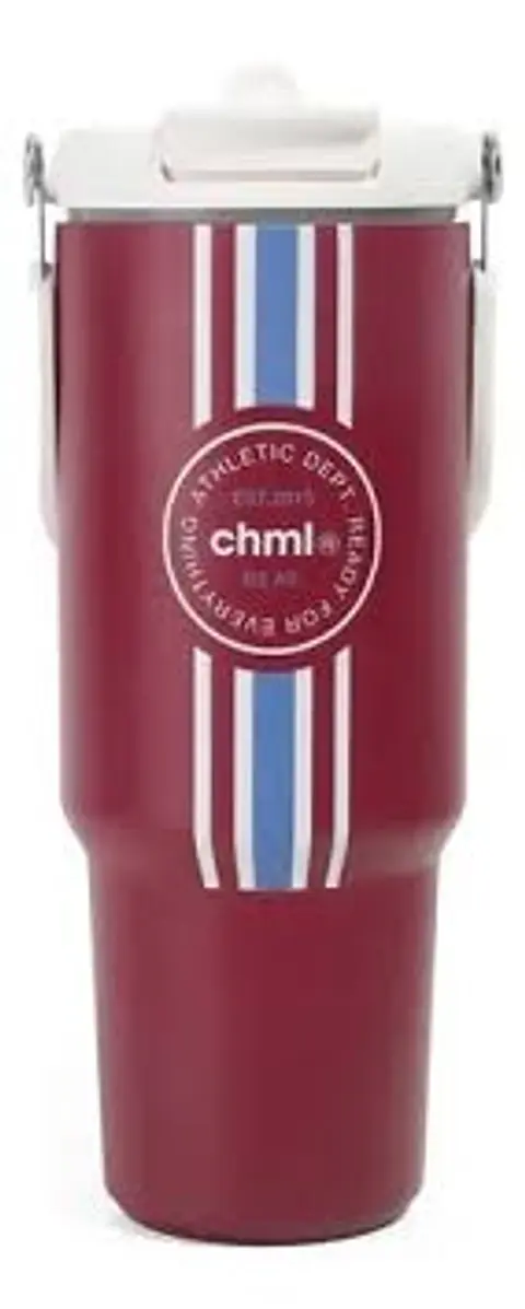 Vaso Termico Chimola Cup Serena 900ml Burgundy (bz155)