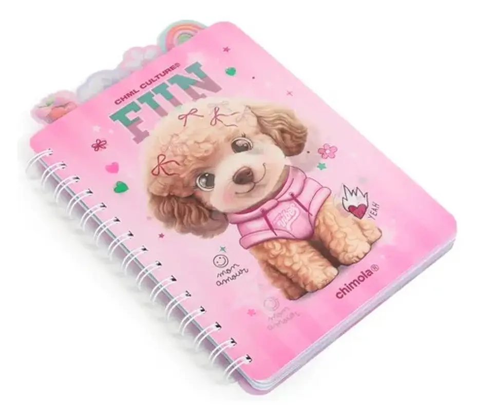 Cuaderno Chimola A5 Hologram Poodle (st105) 1