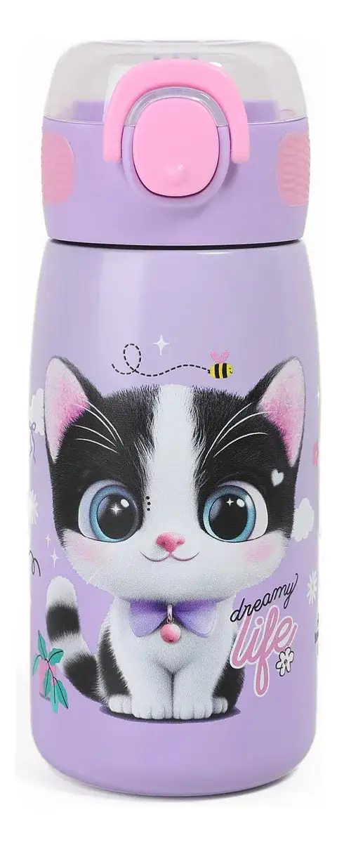 Botella Termica Chimola Cat 470ml  (bz88)