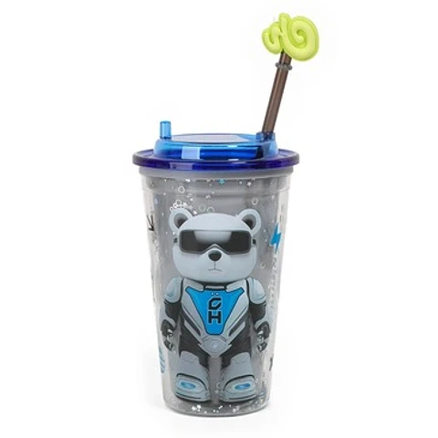 Vaso Chimola De Acrilico Spark Bearbot 450ml (bz112)