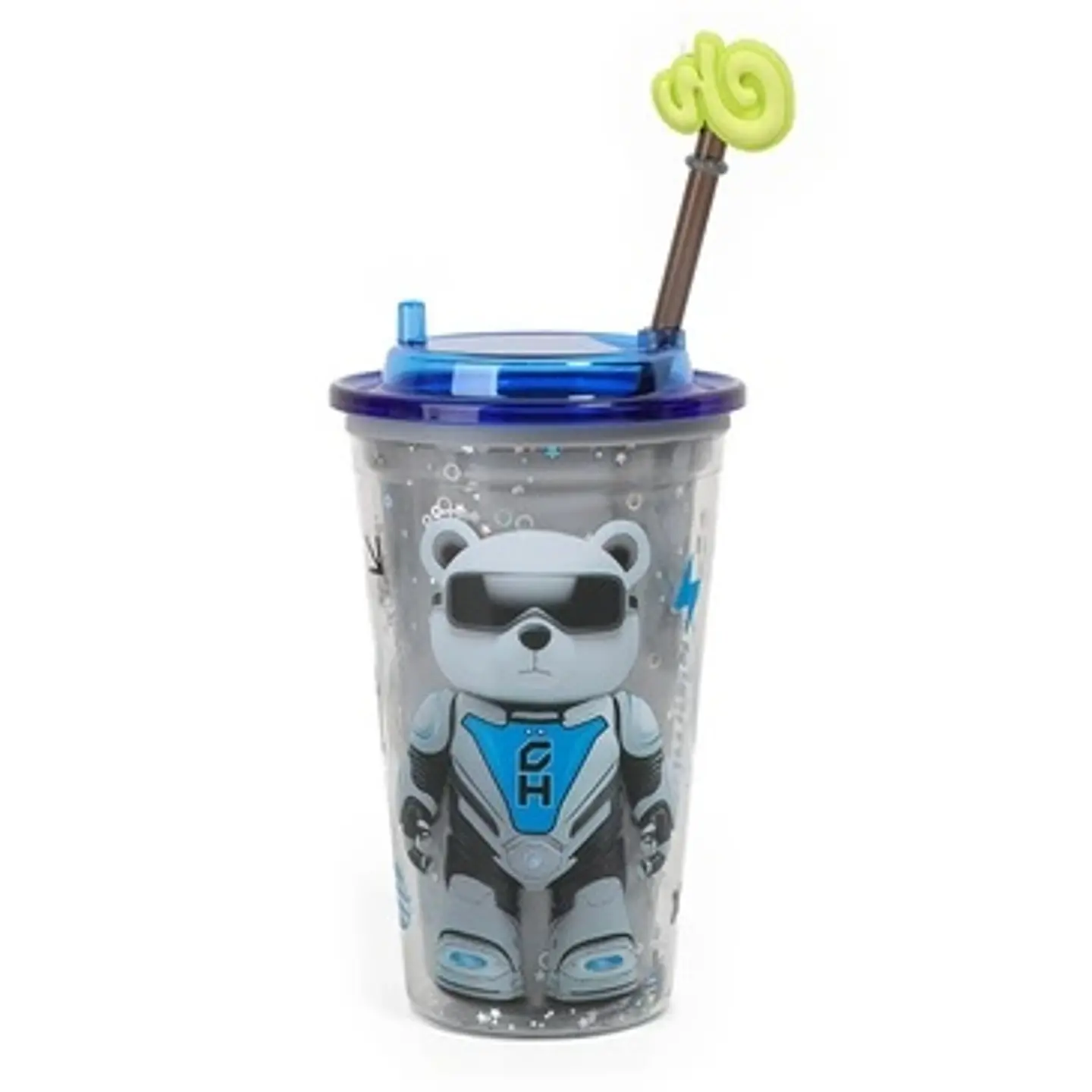 Vaso Chimola De Acrilico Spark Bearbot 450ml (bz112) 1