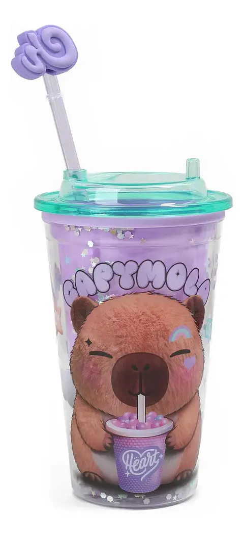Vaso Chimola De Acrilico Spark Capymola 450ml (bz108)
