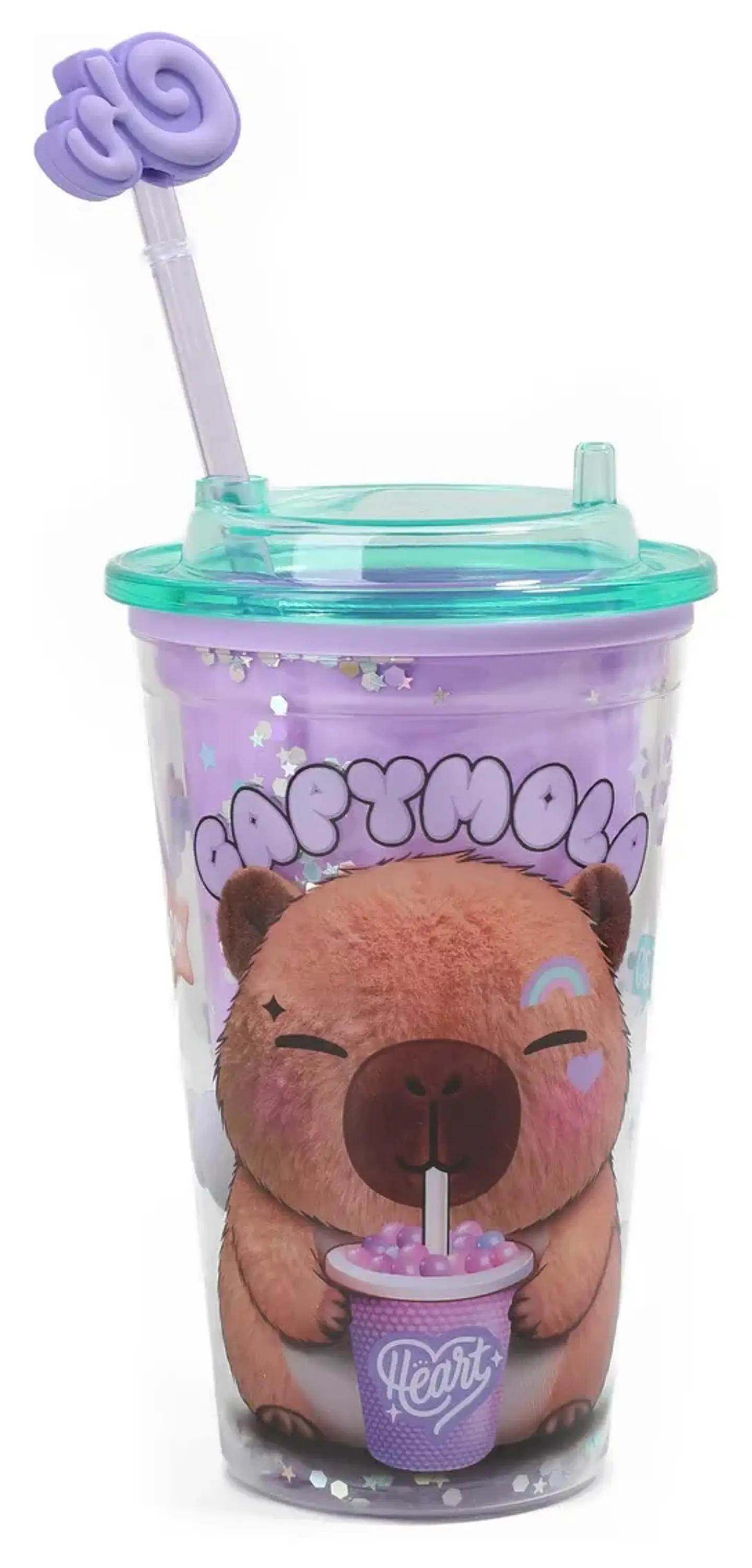 Vaso Chimola De Acrilico Spark Capymola 450ml (bz108) 1