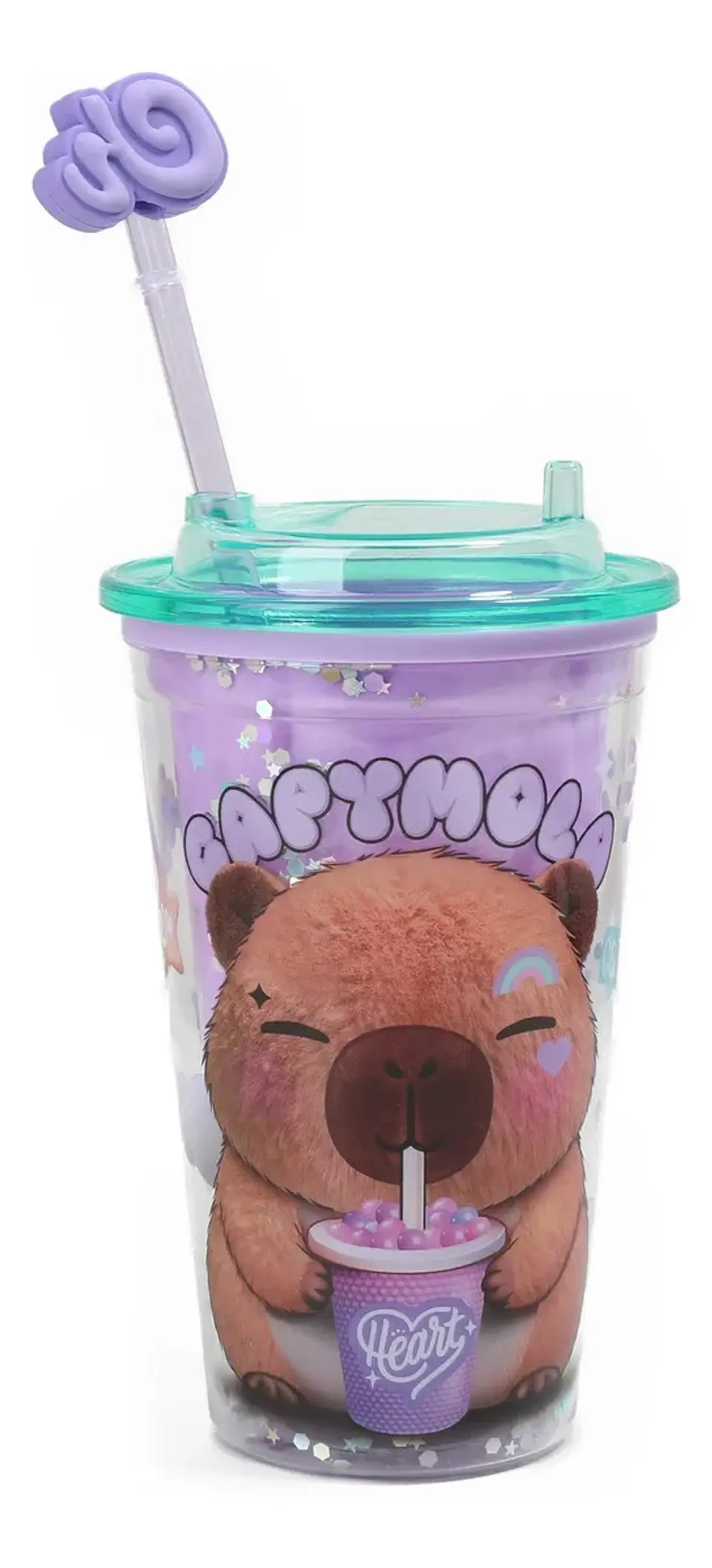Vaso Chimola De Acrilico Spark Capymola 450ml (bz108) 1