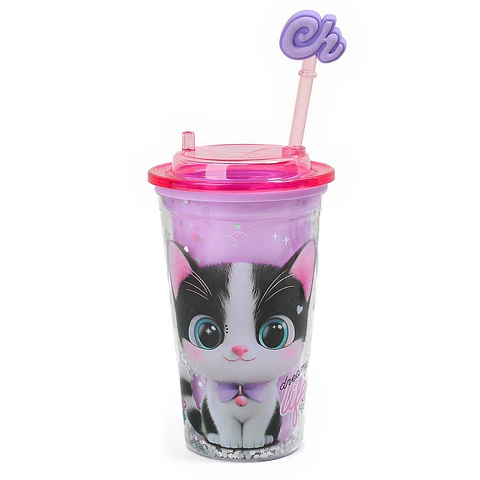 Vaso Chimola De Acrilico Spark Cat 450ml (bz109)