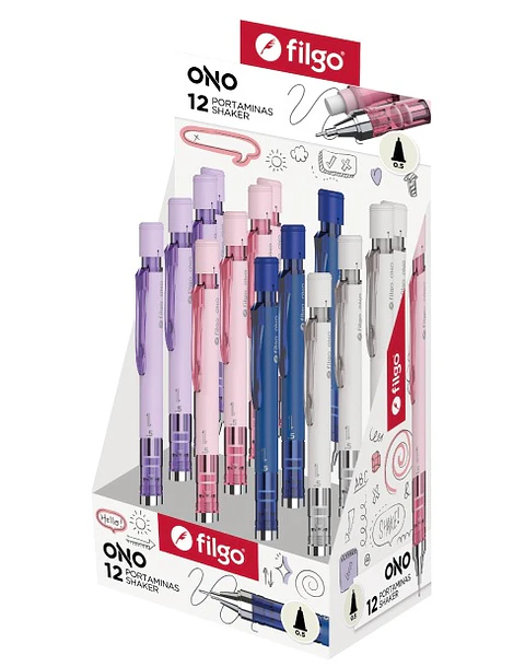 Portaminas Filgo Ono Shaker Retráctil 0.5mm