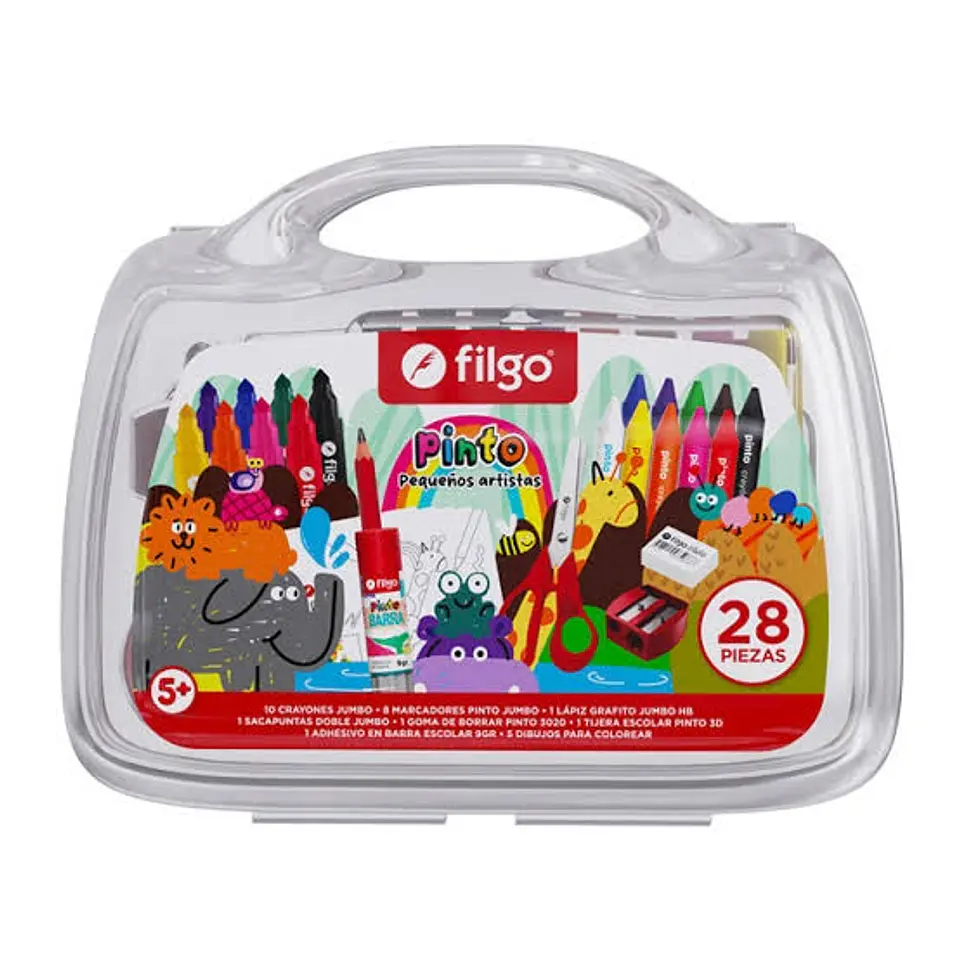 Valija Filgo Pinto Pequeños Artistas x28 1