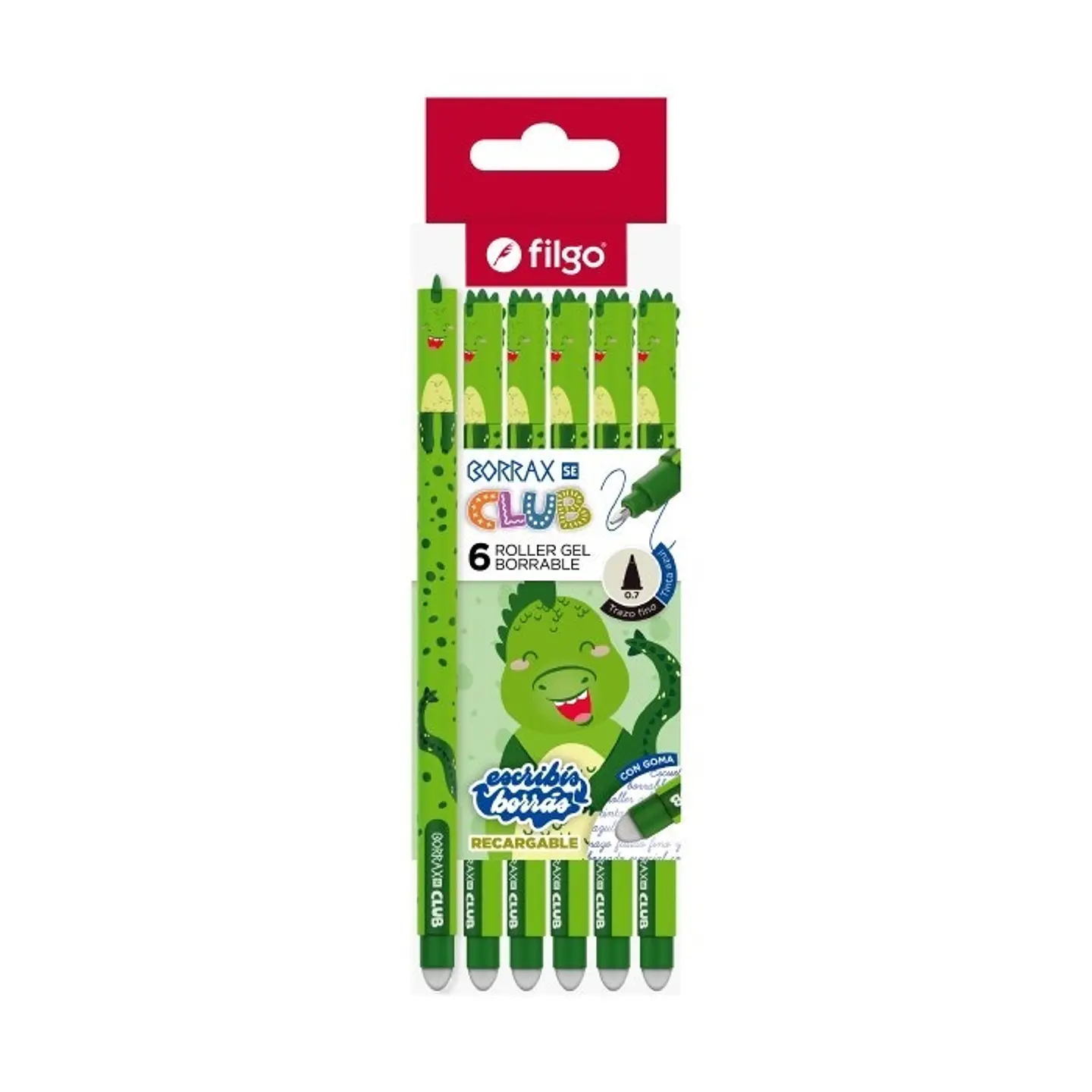 Bolígrafo Filgo Borrax Se Club Cocodrilo 1