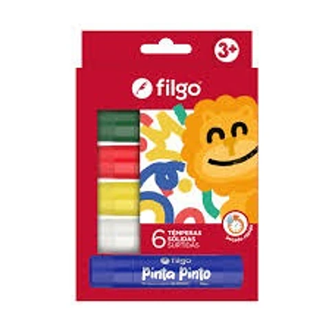 Témpera Sólida Filgo Pinto Surtidas x6