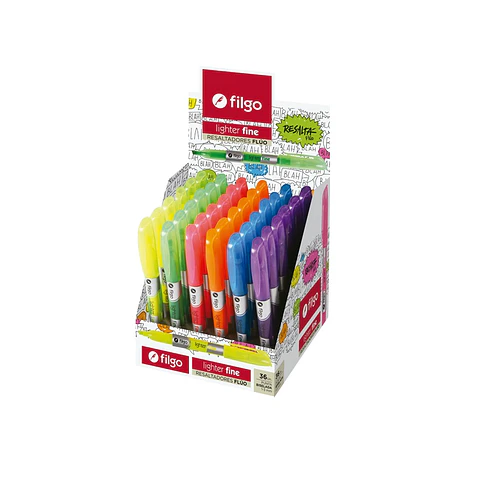 Resaltador Filgo Lighter Fine x36