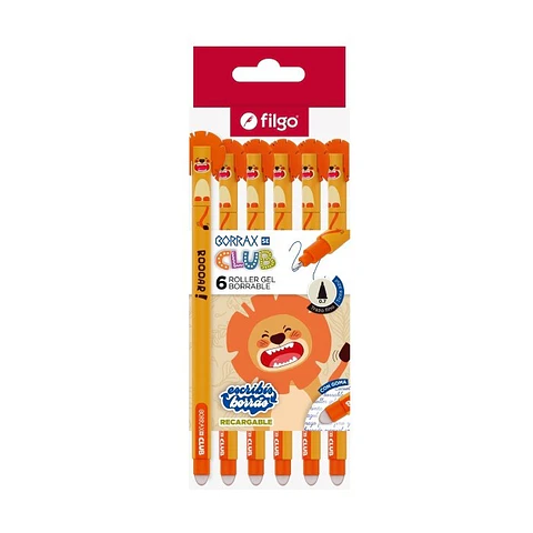 Roller Gel Borrable Filgo Borrax Se Club León