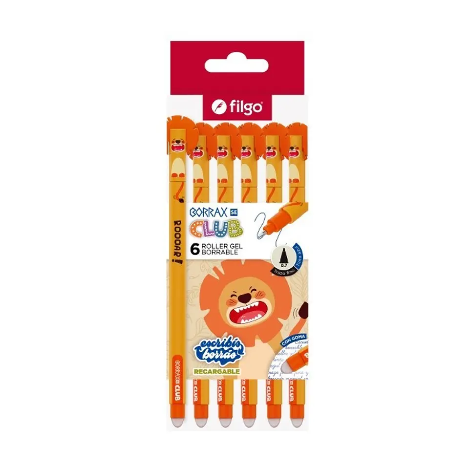 Roller Gel Borrable Filgo Borrax Se Club León 1