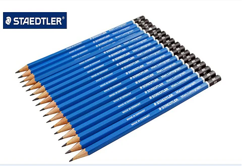 Lápiz Grafito Staedtler Lumograph x12