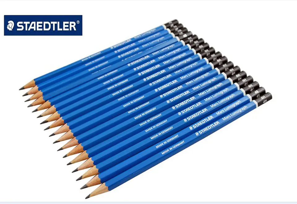 Lápiz Grafito Staedtler Lumograph x12 1