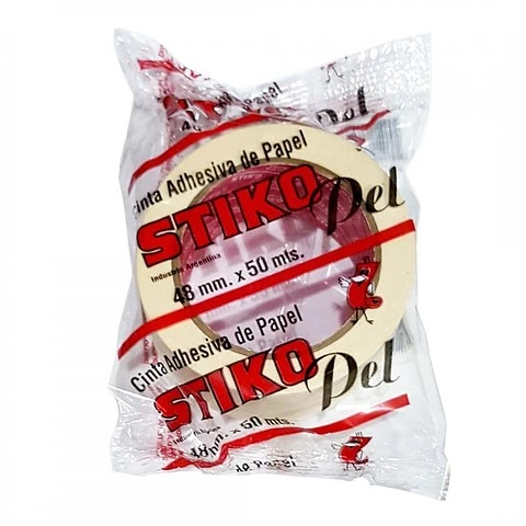 Cinta De Papel Stiko 48mm x 50m