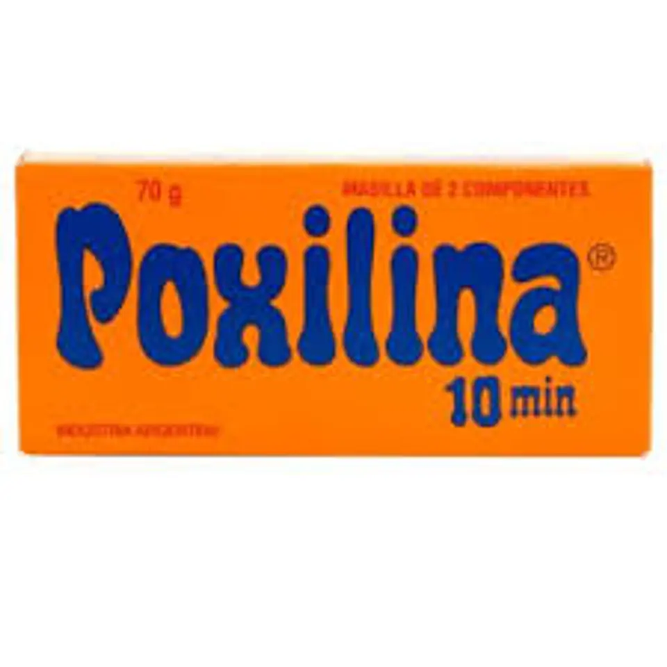 Adhesivo Poxilina x10 m 70g 1