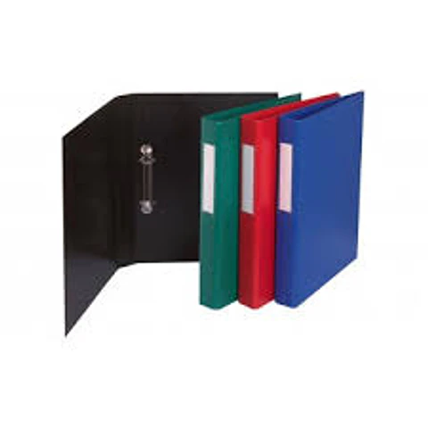 Carpeta Avios 2x40 A4 PVC Azul/Rojo/Negro/Verde