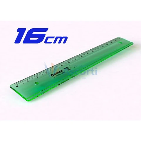 Regla Técnica Dozent 16 cm Milimetrada