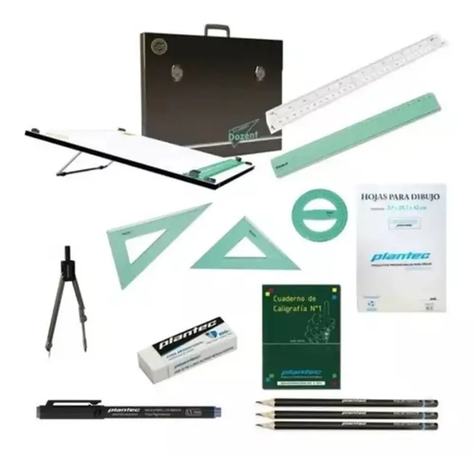 Set Técnico Dozent 40x50 + 6 Útiles 12663 1