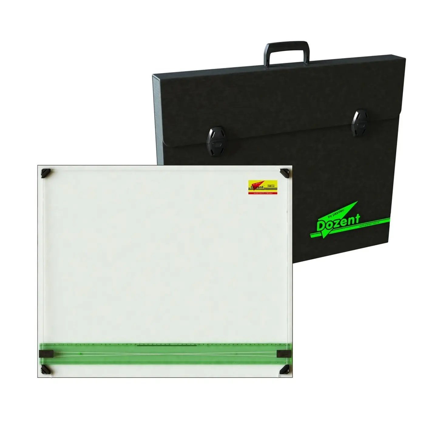 Tablero Dozent 40x50 cm Con Paralela Y Maletín 1