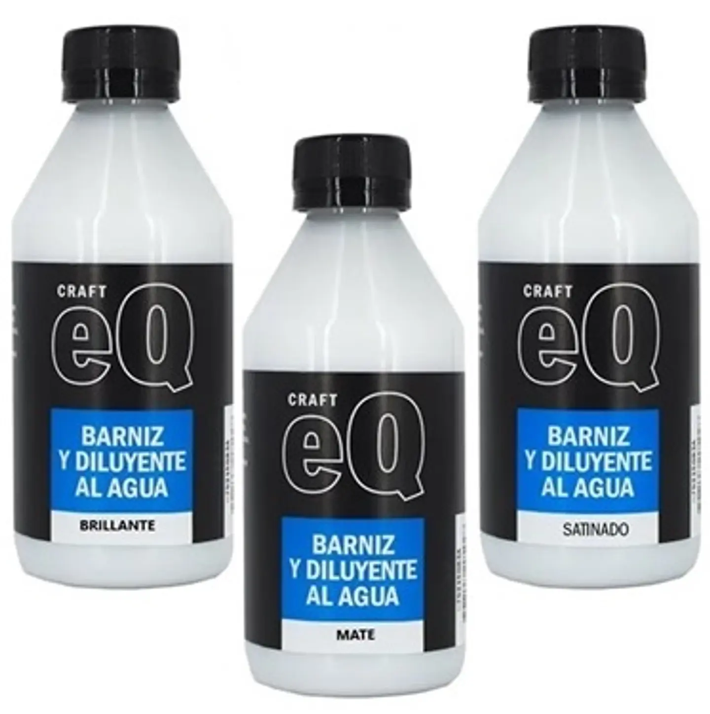 Barniz Y Diluyente Eq Arte Brillante Al Agua 250cc 1